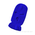 Drie-holes gebreide hoed Balaclava